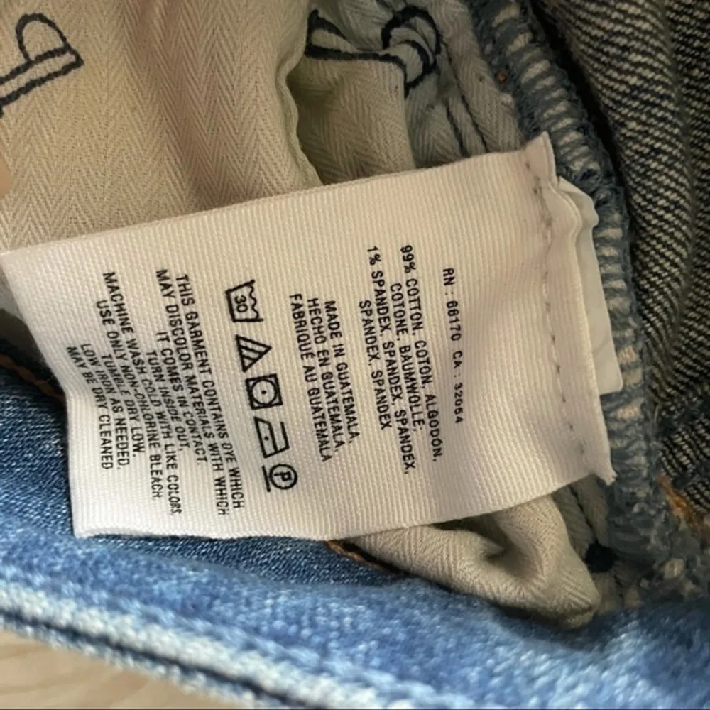 Anthro Pilcro stet embroidered denim jean short 28 - Picture 8 of 8